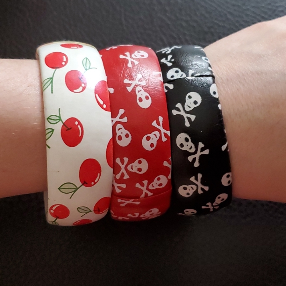 Three Bangle Bracelets - image 6